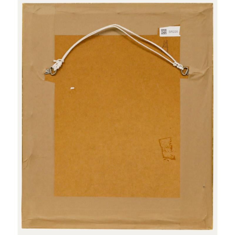 Levasseur - Acuarela enmarcada de finales del siglo XIX, Dar de comer al perro - Interior Art Marrón de Unknown