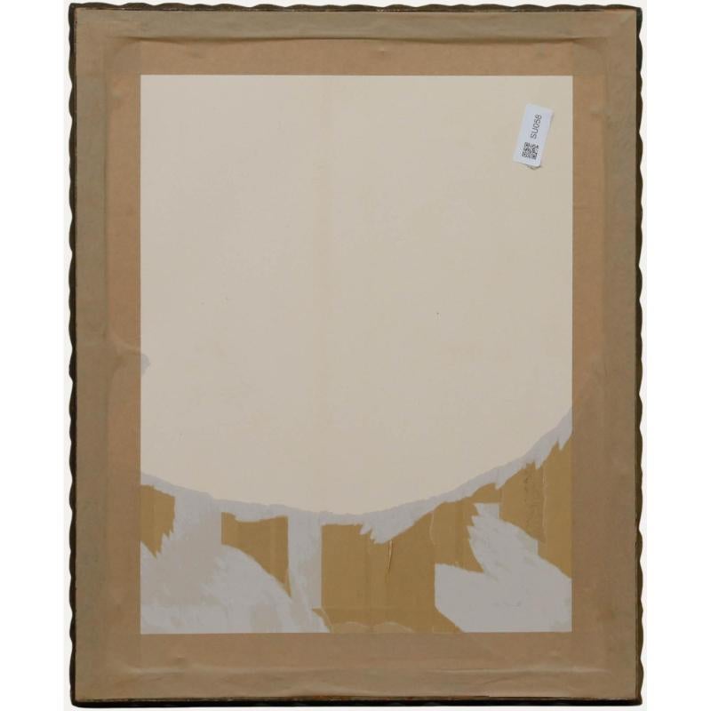 Margaret Worsley - Acquerello dei primi del Novecento incorniciato, Natura morta con rose - Still-Life Nero di Unknown