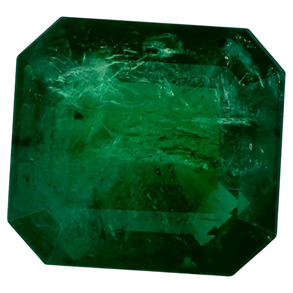 4.76 Ct Emerald Octagon Cut Loose Gemstone