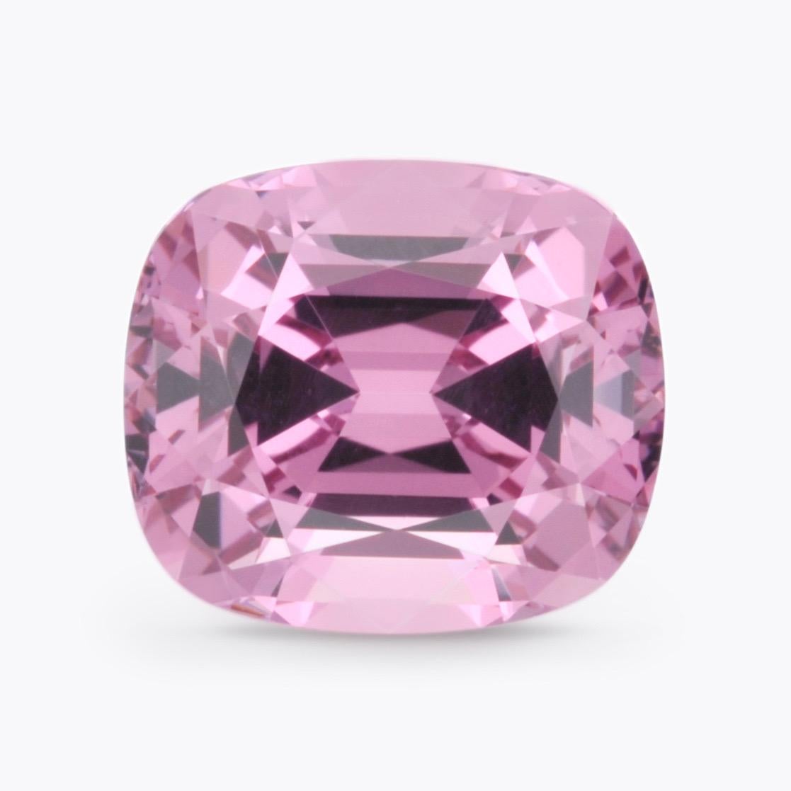 Cushion Cut 4.77-Carat Cushion Malaya Garnet: Rare Terracotta Gemstone for Custom Jewelry For Sale