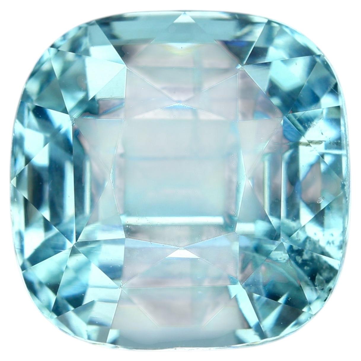 4,78 Karat, Facettierter Aquamarin