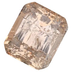 47.80 Carat Natural Loose Golden Topaz Emerald Shape Gemstone