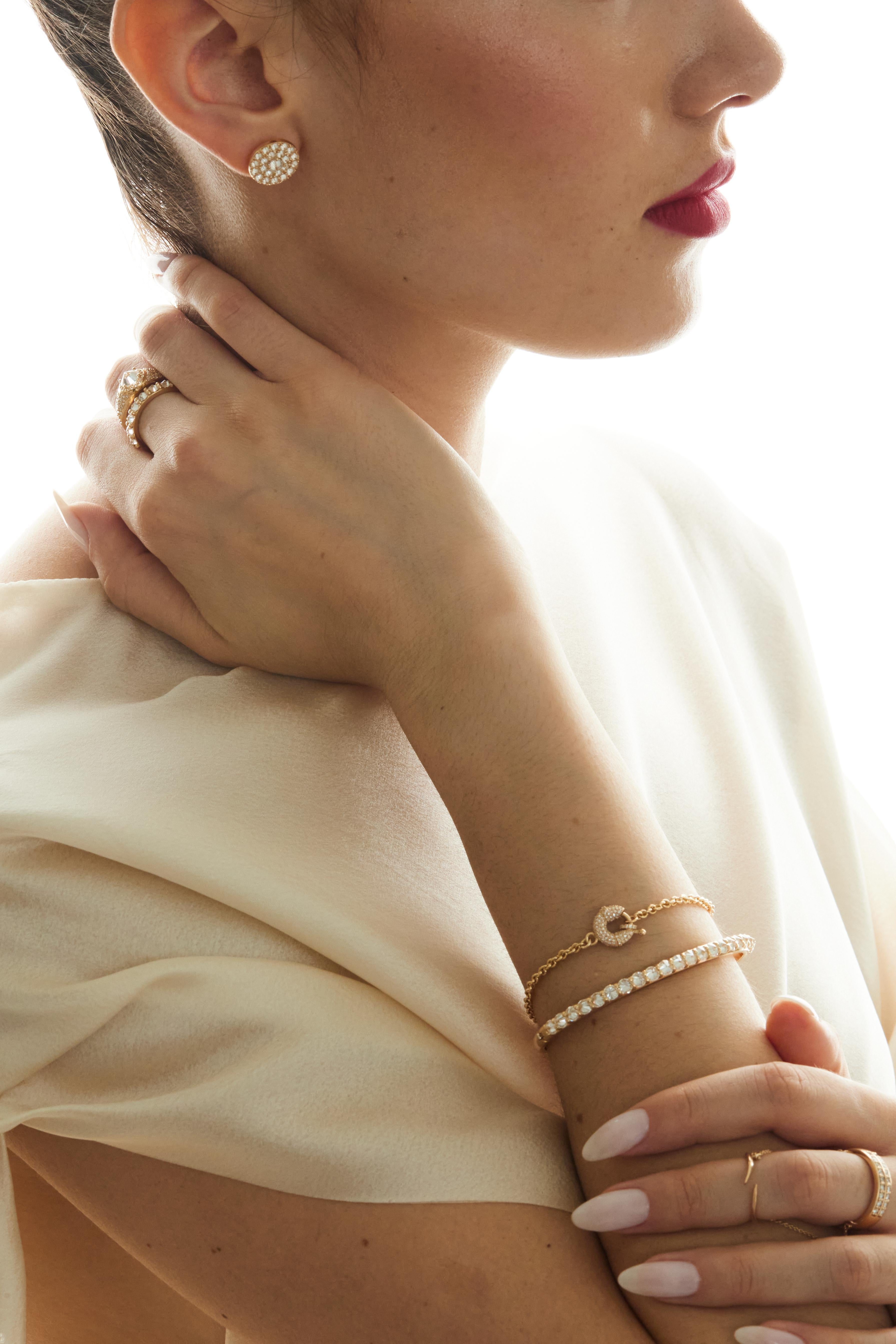 Bracelet en diamant naturel de 4,79 carats Neuf - En vente à Toronto, CA