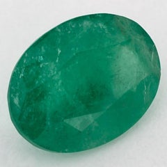 4.79 carati di smeraldo ovale sfuso