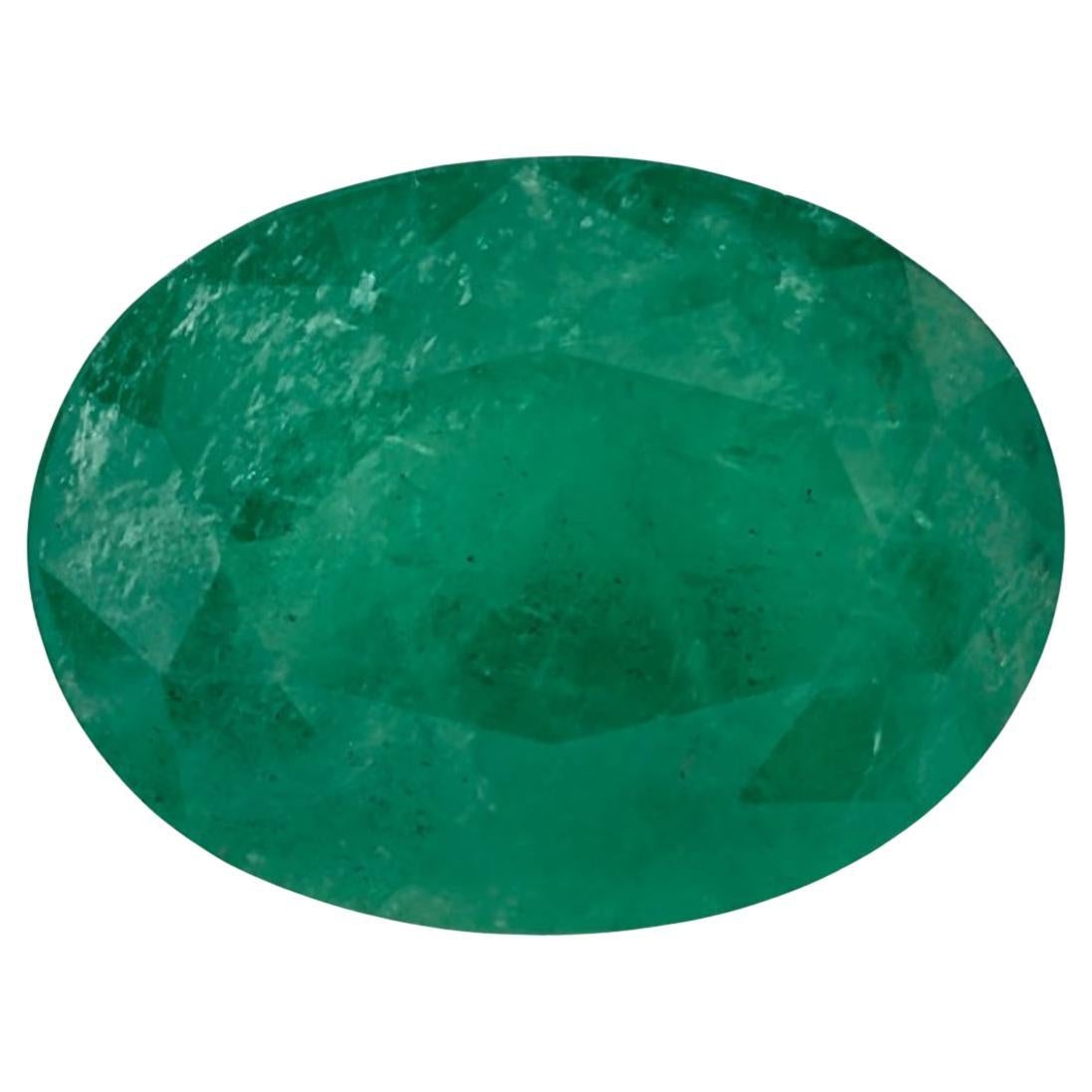 4.79 Ct Emerald Oval Loose Gemstone