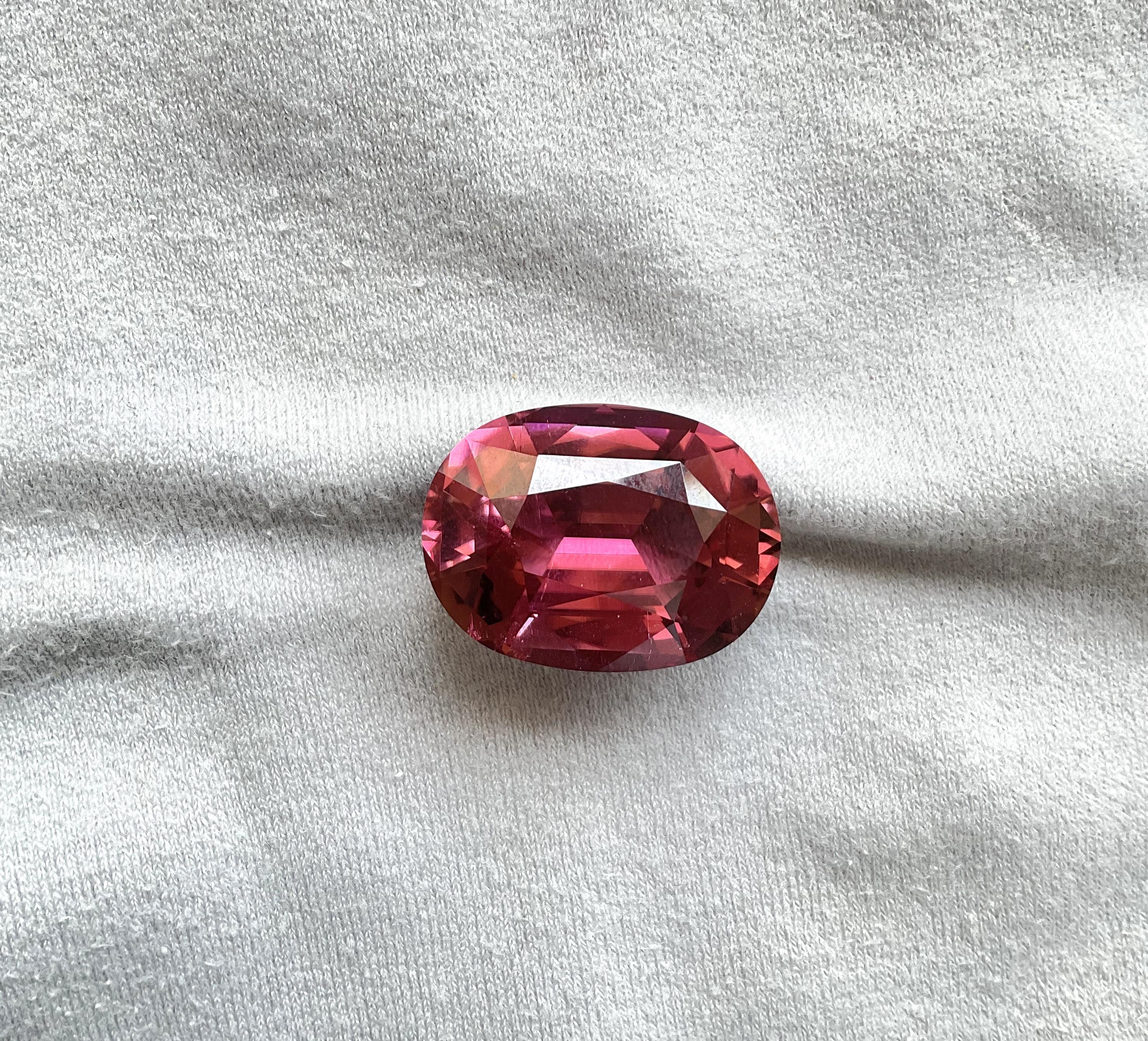 47.94 Carats Top Quality Tourmaline Oval Cut Stone Fine Jewelry Natural Gemstone 2