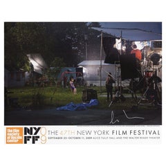 "47th New York Film Festival" 2009 U.S. Poster Signed