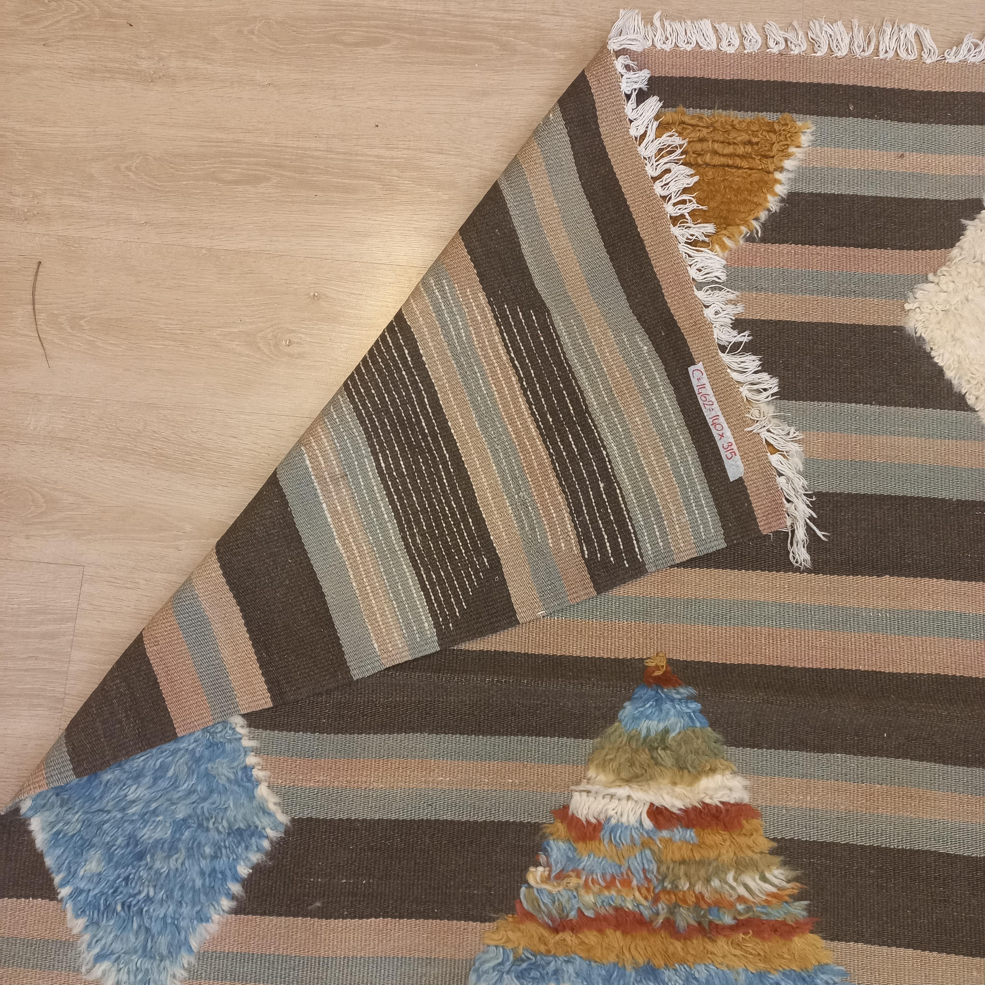 Alfombra Tulu hecha a mano, pelo 100% lana, opciones personalizadas disponibles Moderno en venta