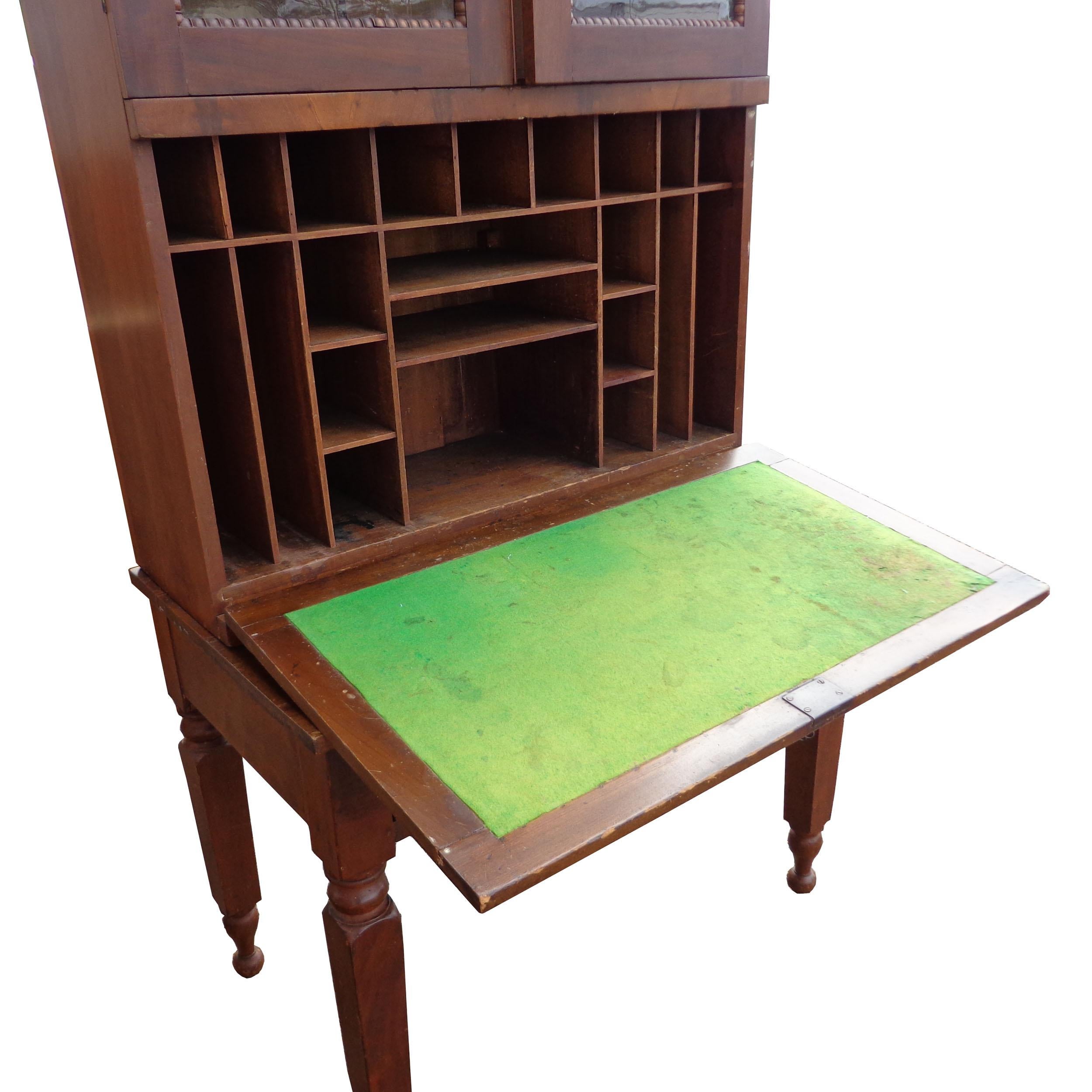 Victorian 18th Century Secretary Desk Writer’s Bureau  For Sale