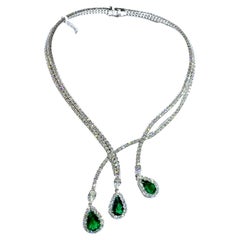 Diamond Drop Necklaces