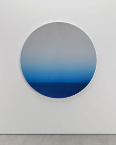 48” Floating Gradient Mirror by Phillip Jividen
