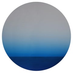 48” Floating Gradient Mirror by Phillip Jividen