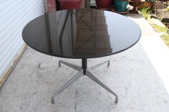 48" Herman Miller Eames Aluminum Group Granitie Dining Table