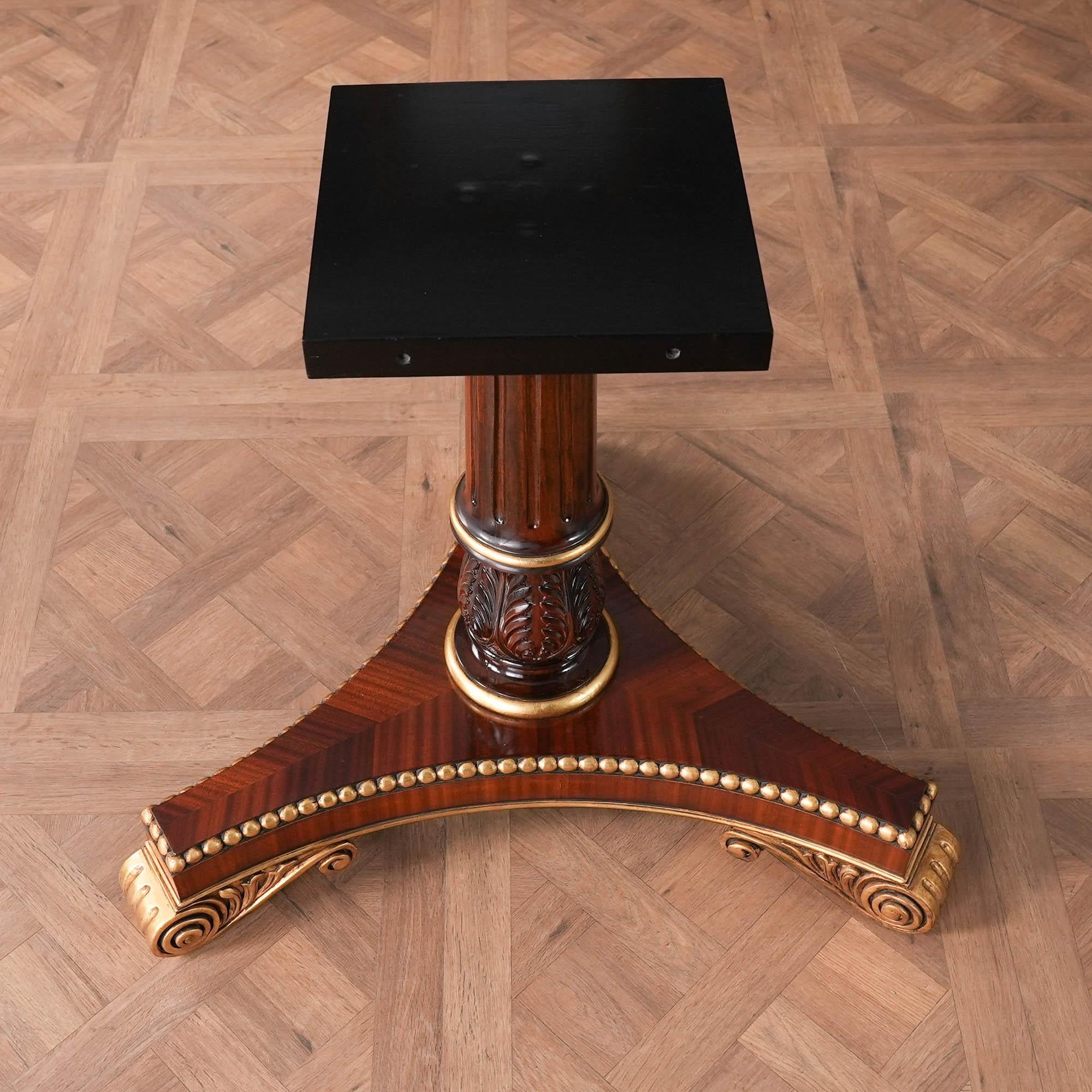Mesa de comedor redonda de 48 pulgadas Siglo XXI y contemporáneo en venta