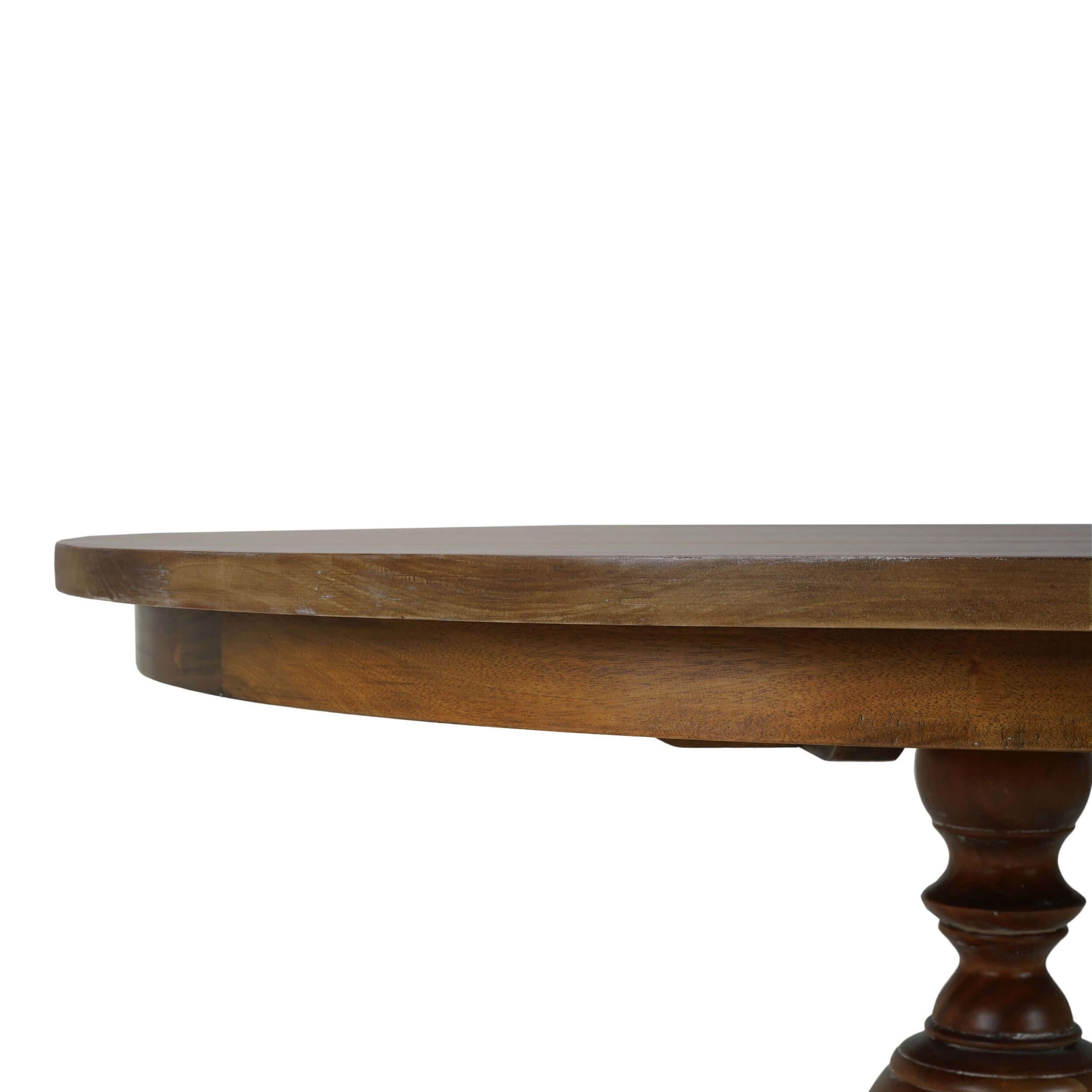 Classique américain 48 Table à manger ronde The Pedestal en vente