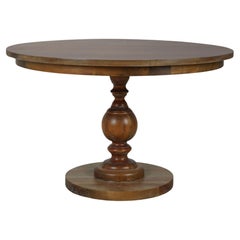 48 Round Pedestal Dining Table