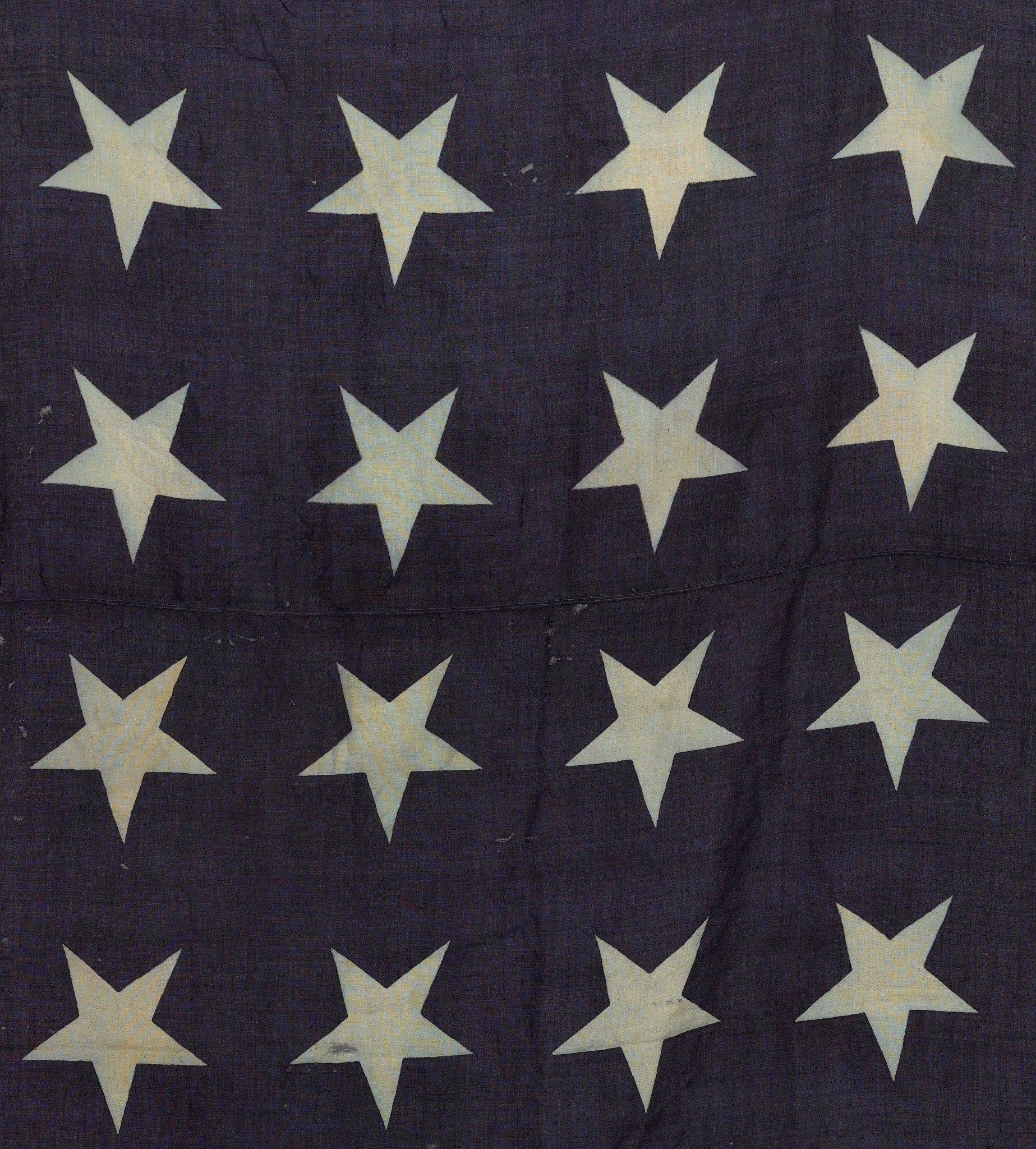 Drapeau bleu marine américain à 48 étoiles en vente 1