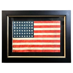 48-Star Printed American Flag, Commemorating Arizona Statehood, 1912-1958