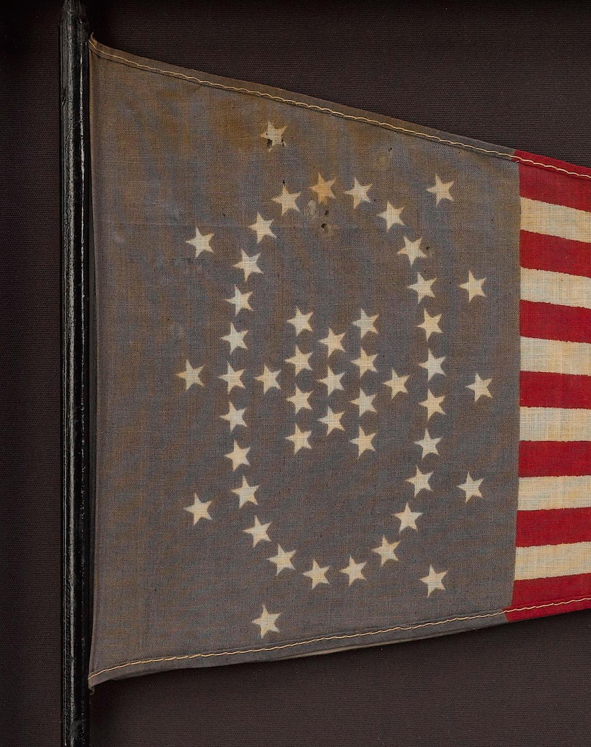 American 48-Star Whipple Flag Pennant, Circa 1912