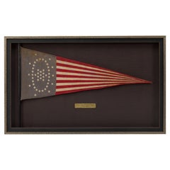 Fanion de drapeau fouet à 48 étoiles, vers 1912