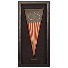 48-Star Whipple Patent Parade Pennant, circa 1915