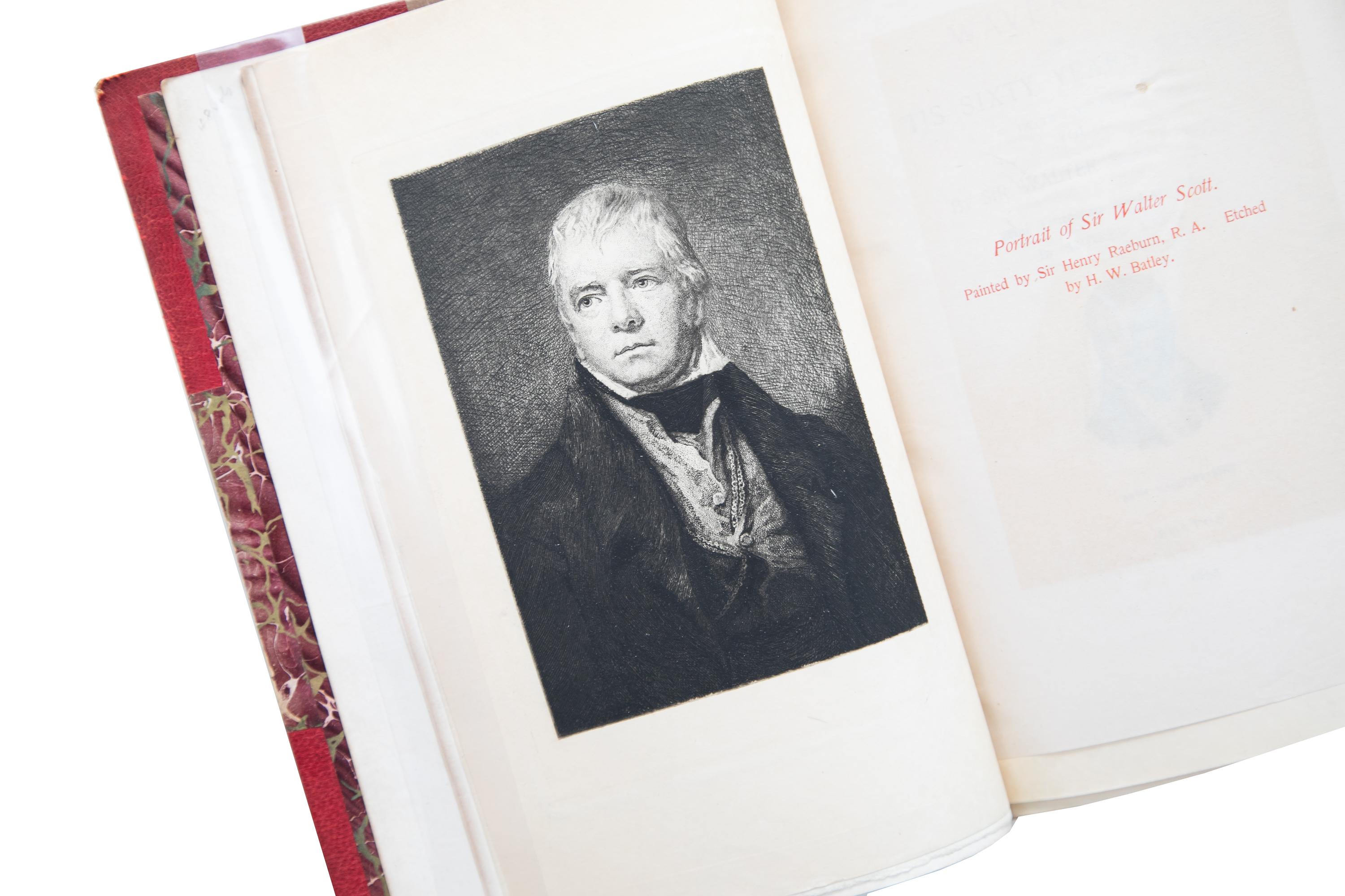 19th Century 48 Volumes. Sir Walter Scott, The Waverley Novels.