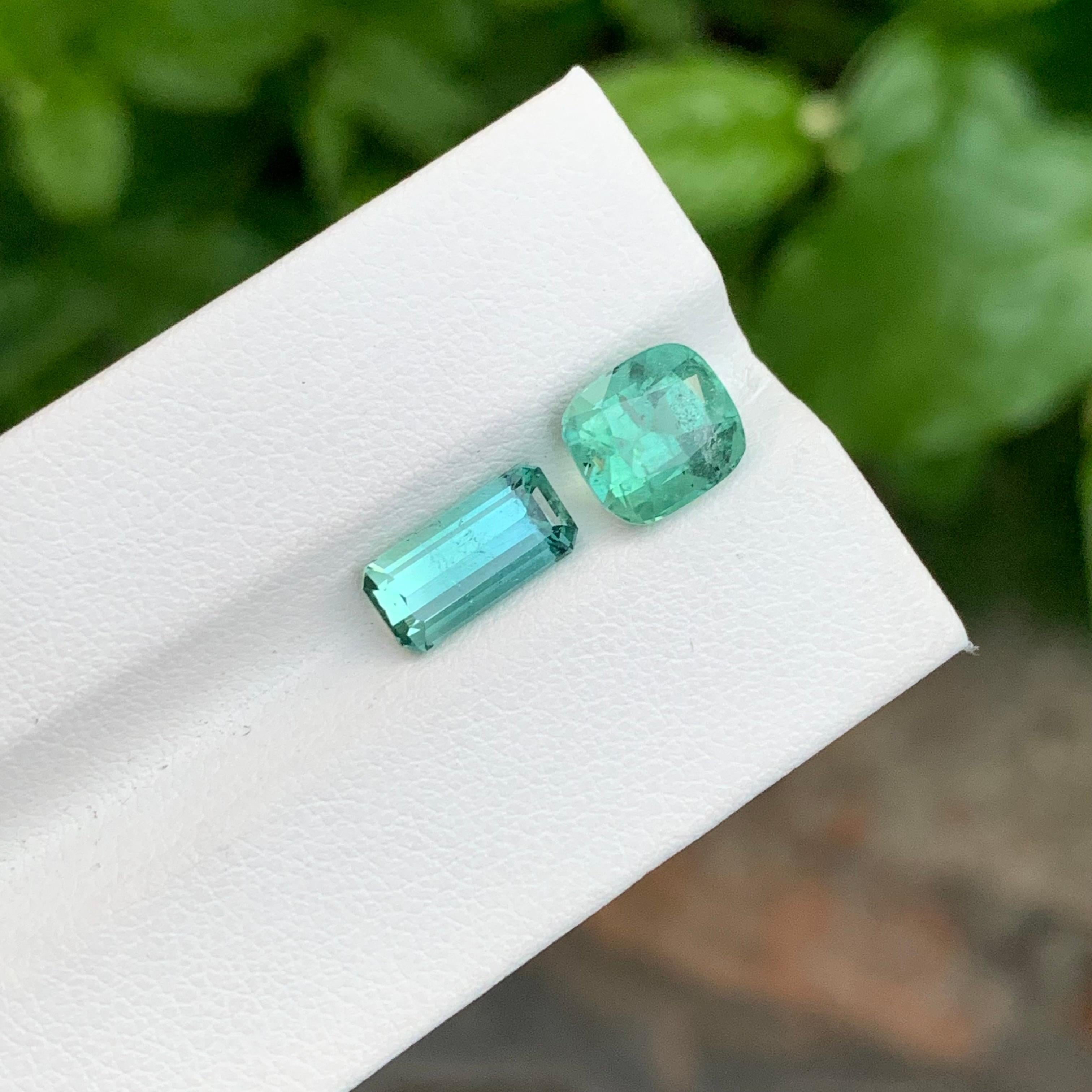 4.80 Carat Natural Dual Loose Tourmaline For Jewellery Making For Sale 5