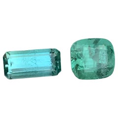 Turmalina suelta doble natural de 4,80 quilates para joyería