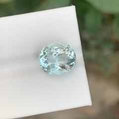 4.80 Carat Natural Loose Aquamarine Oval Shape Gemstone