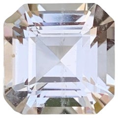 4.80 Carat Natural Loose Golden Topaz Square Shape Gem