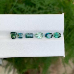 4.80 Carat Natural Loose Sapphire Stones 6 Pieces Gemstones Lot From Madagascar