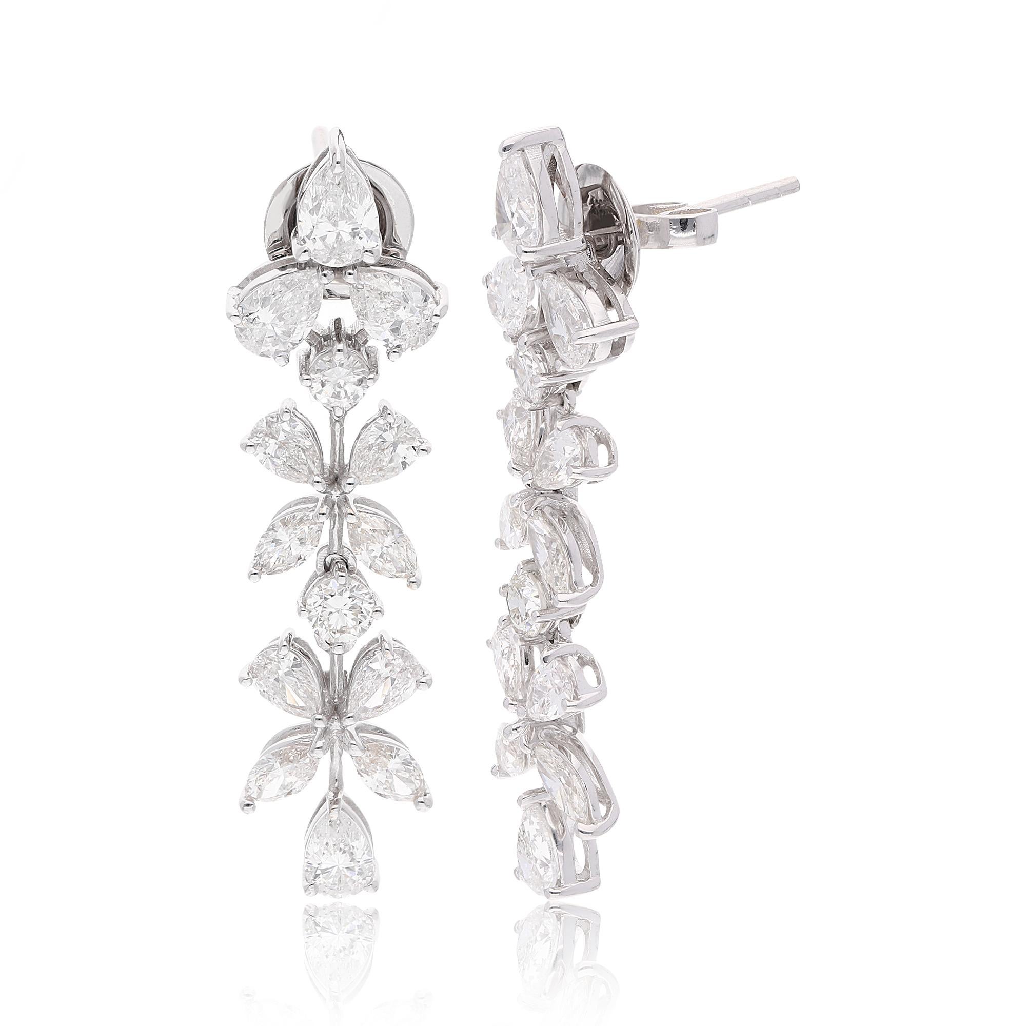 Código del Artículo :- SEE-11634
Peso bruto :- 6.86 gm
Oro blanco macizo 18k Peso :- 5.90 gm
Peso Diamante Natural :- 4.80 Ct. ( CLARIDAD MEDIA DEL DIAMANTE SI1-SI2 Y COLOR H-I )
Tamaño de los pendientes :- 38 mm aprox.

✦