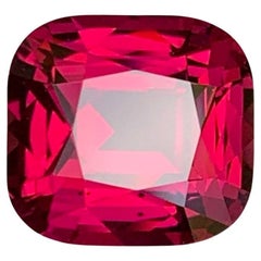 4.80 carats Pinkish Red Umbalite Garnet Cushion Cut from Africa