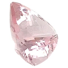 4.80 Cts Natural Morganite Trillion Cut Loose Gemstone Jewellery