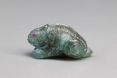 48.02 ct Carved Natural Alexandrite Chameleon