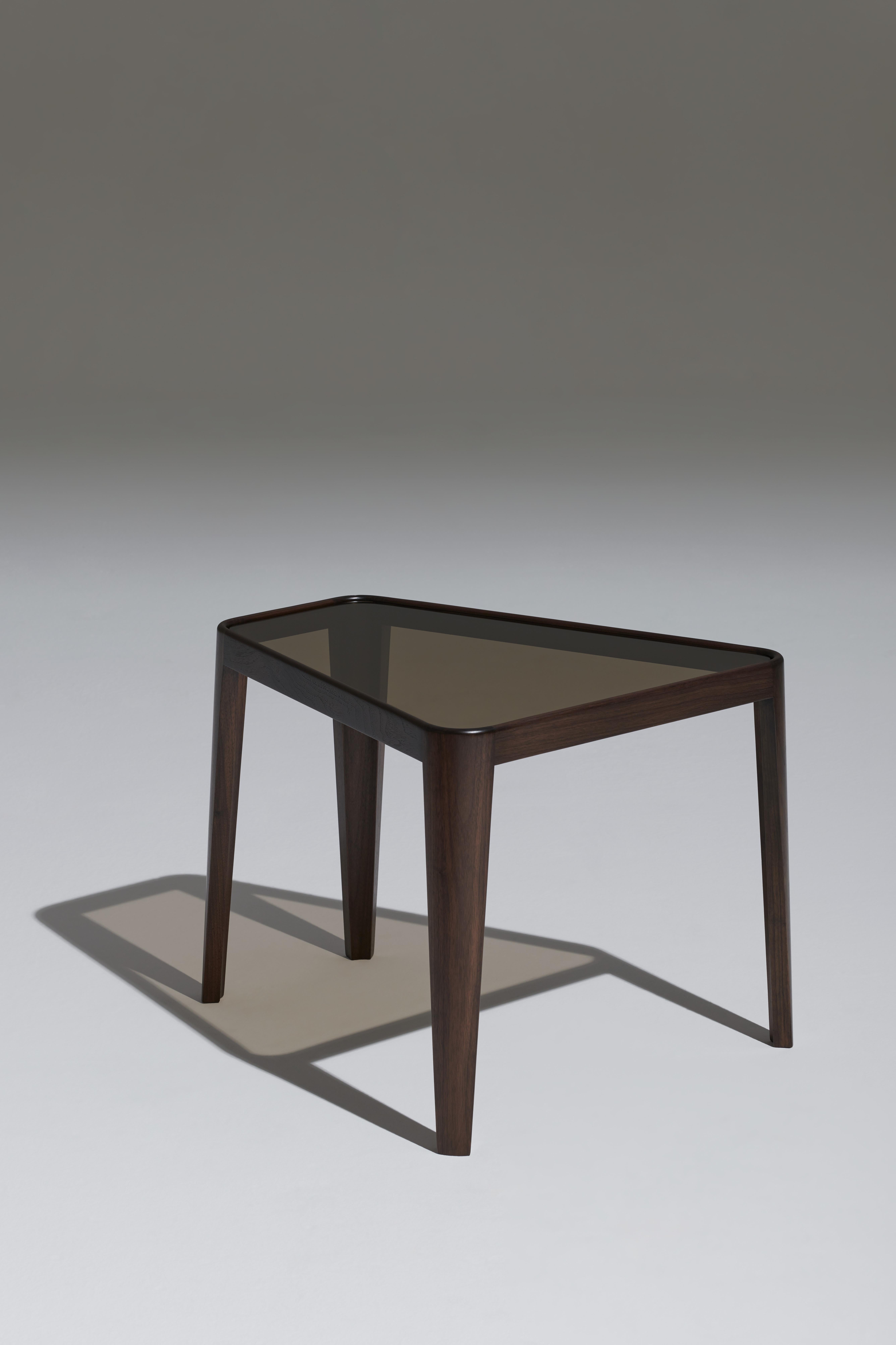 Mid-Century Modern 4809 Wedge Table designed by Edward Wormley for DUNBAR For Sale