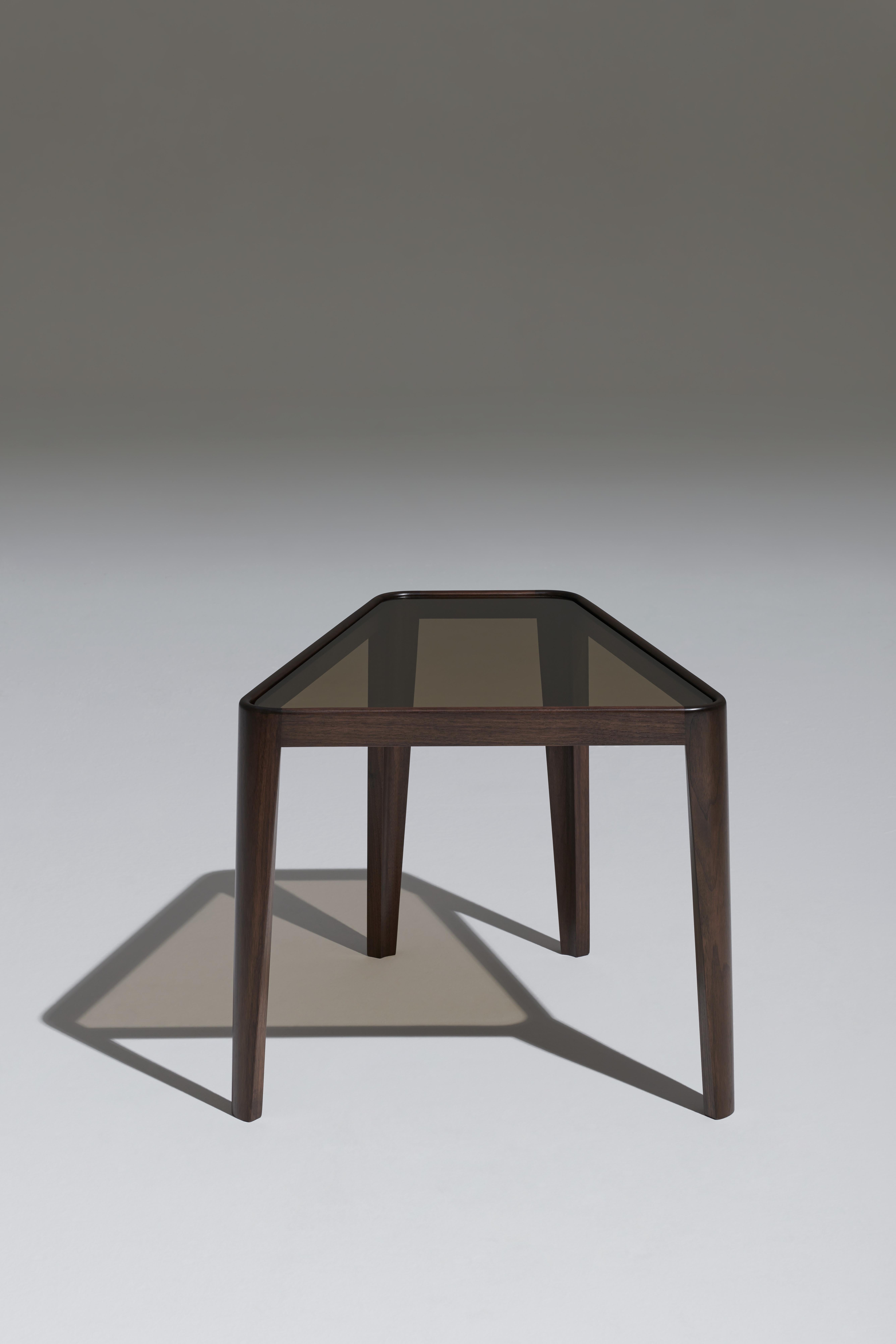 Lacquered 4809 Wedge Table designed by Edward Wormley for DUNBAR For Sale