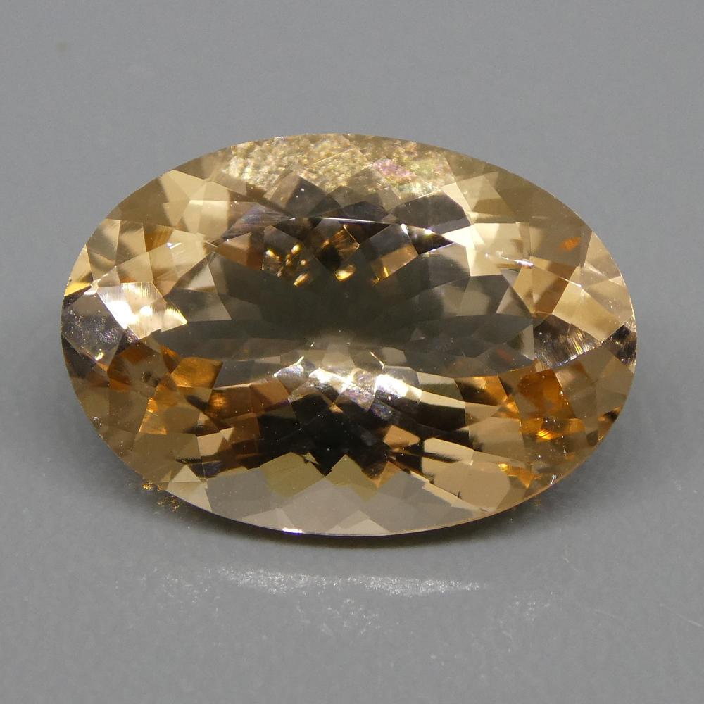 4.80ct Oval Morganite For Sale 5