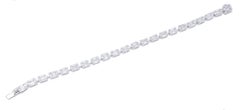 4.81 Carats Diamonds, 18 Karat White Gold Bracelet