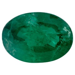 4.81 Ct Emerald Oval Loose Gemstone (pierre précieuse en vrac)