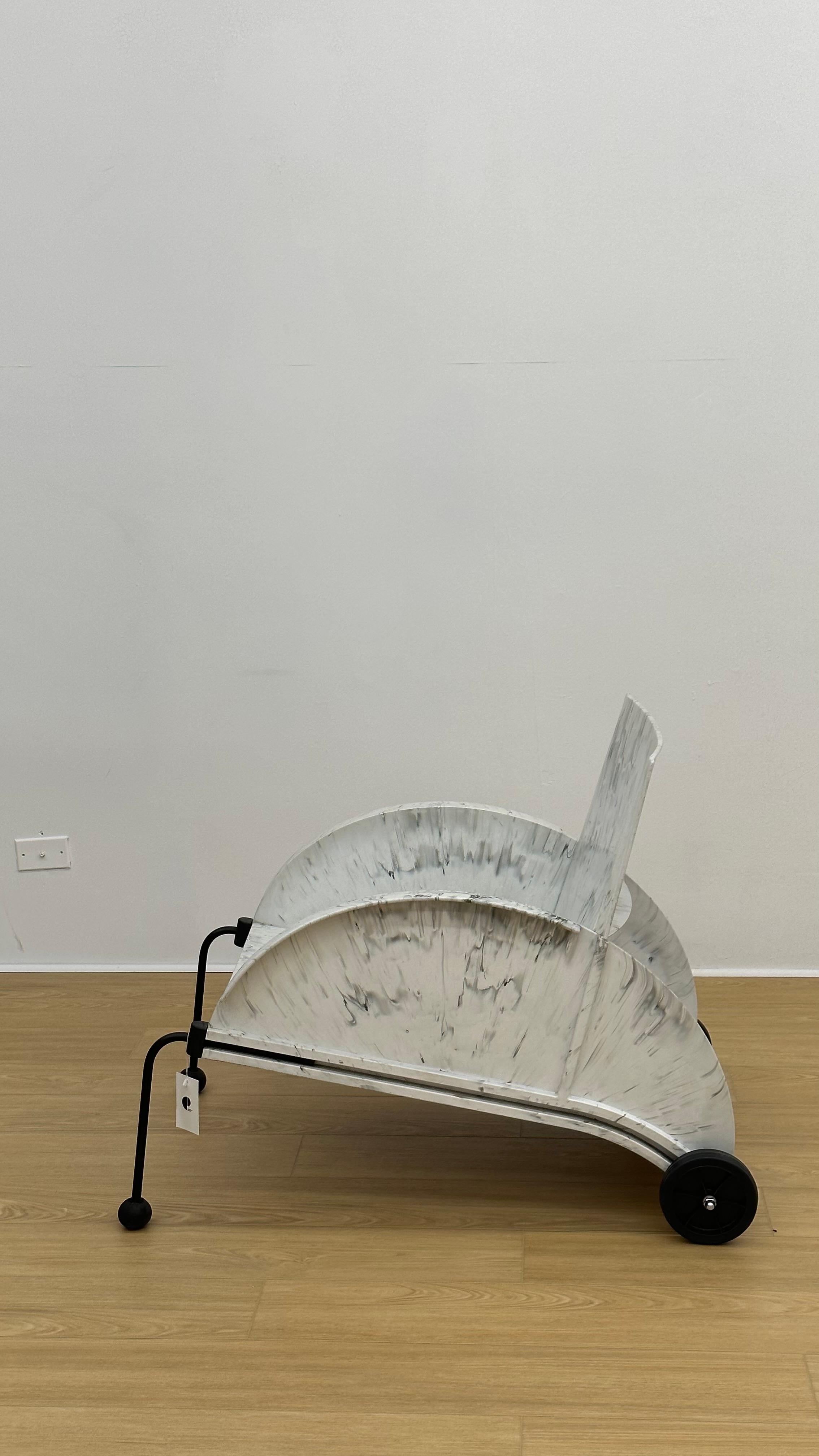 Italian 4814 Lounge Chair by Anna Castelli Ferrieri for Kartell