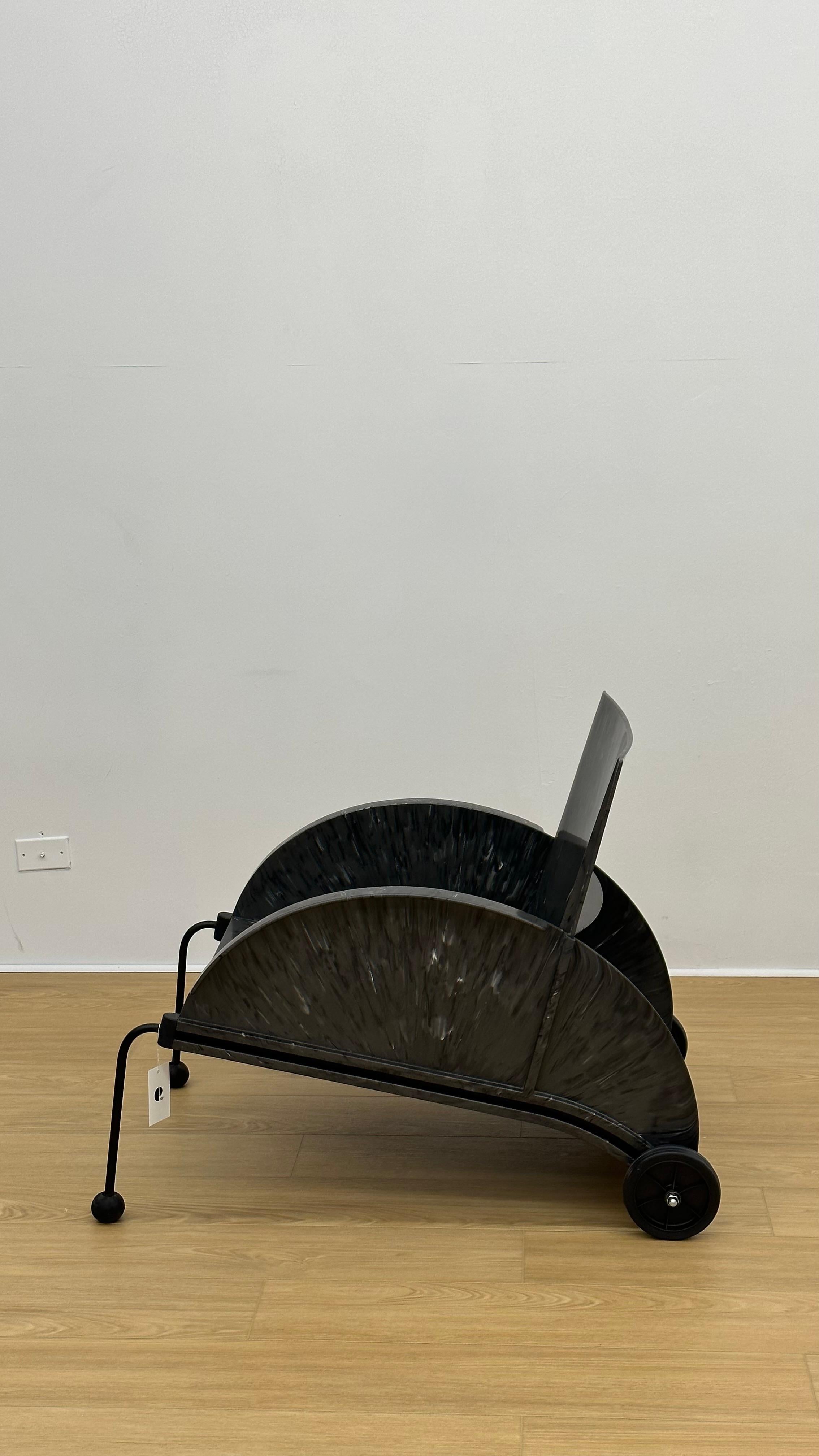 Italian 4814 Lounge Chair by Anna Castelli Ferrieri for Kartell