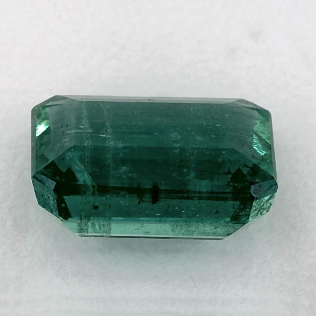 4.82 qt Esmeralda talla octágono Gema suelta en Nuevo estado para la venta en Fort Lee, NJ