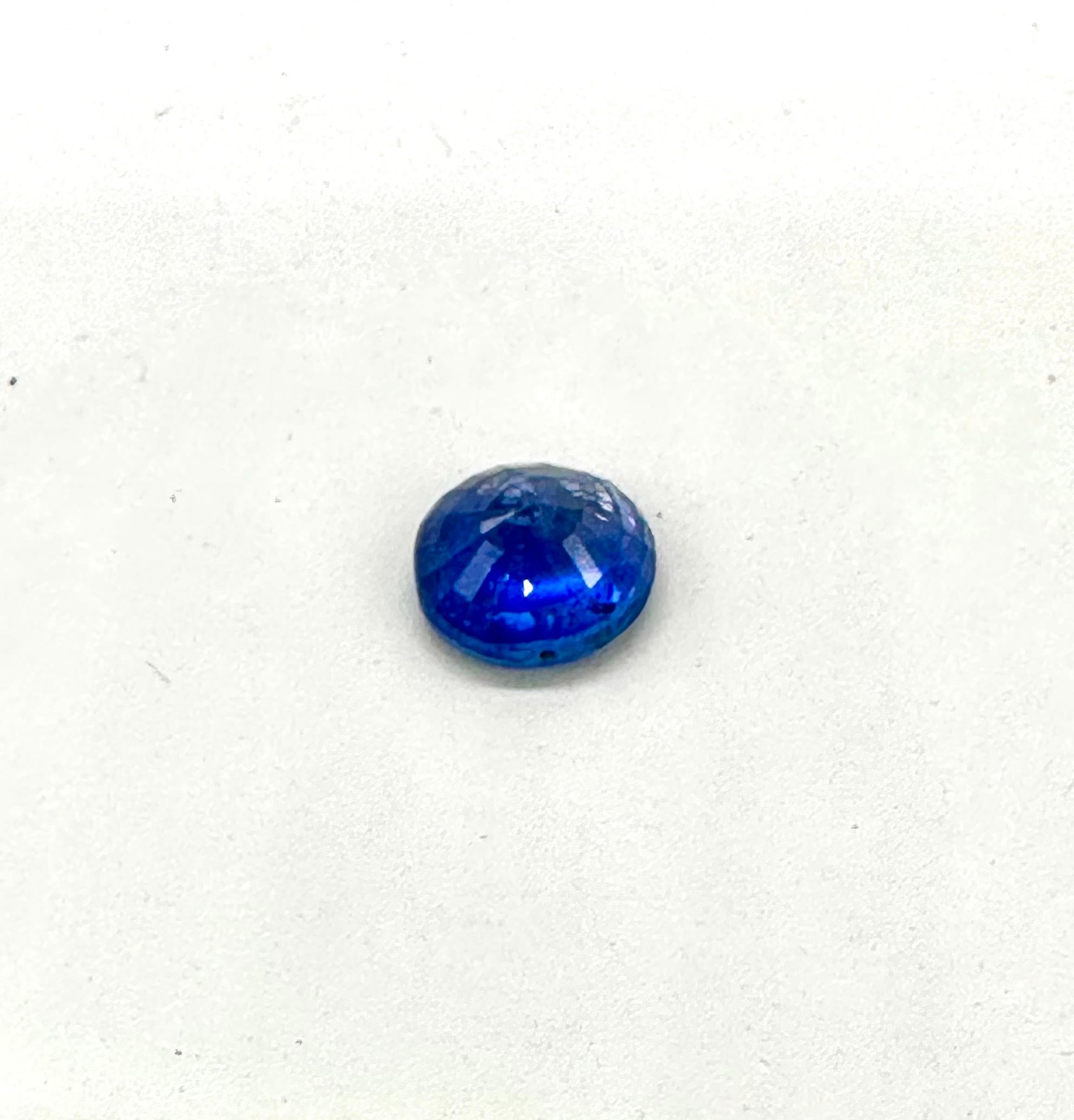 4.82carat Natural Blue Sapphire loose Stone oval shape Blue Sapphire In New Condition For Sale In Delhi, DL