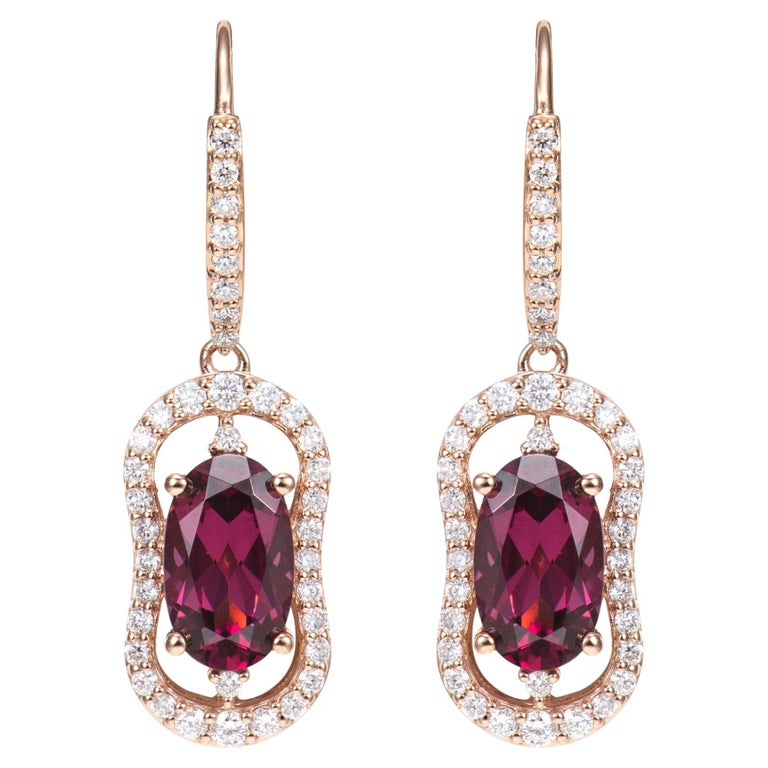 Rhodonite and White Pearl Golden Butterflies Post Drop Earrings