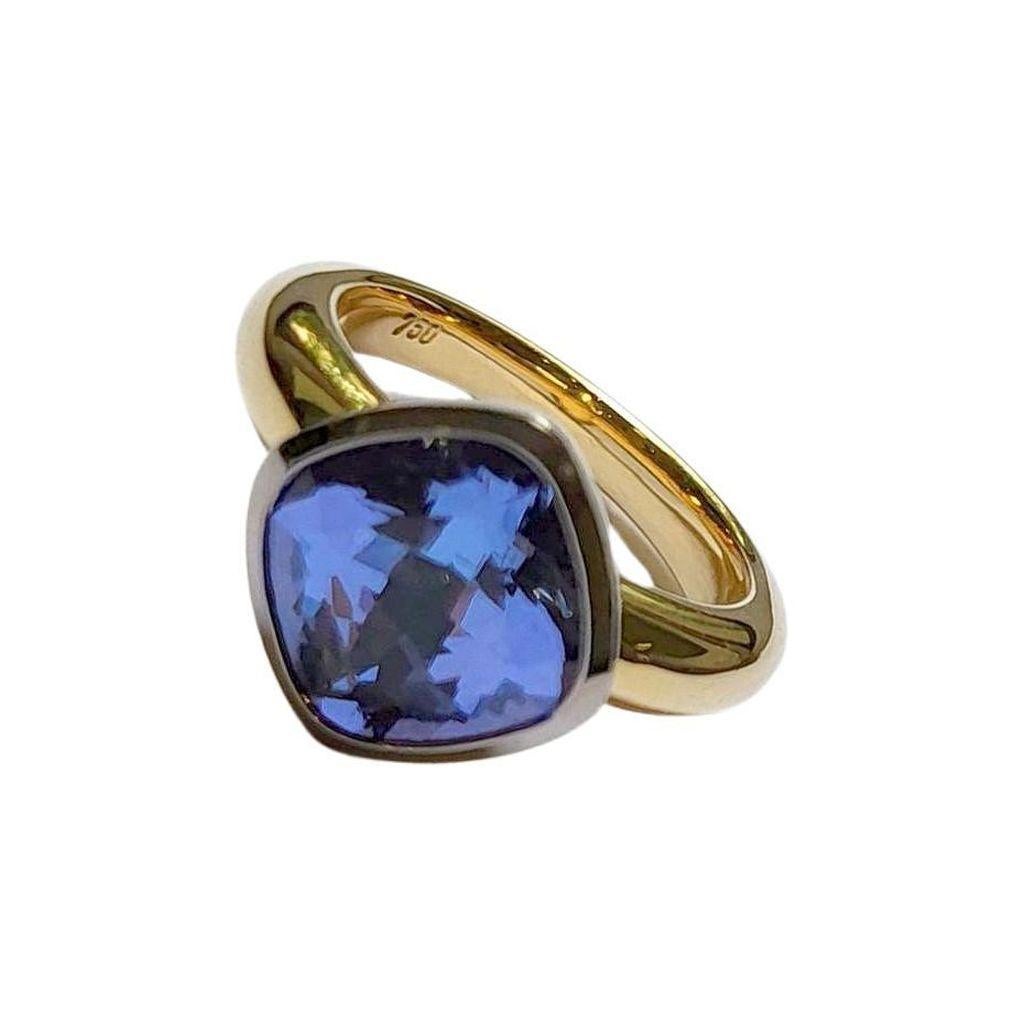 Bague en or Tanzanite 4,84 carats de Wagner Preziosen en vente 2