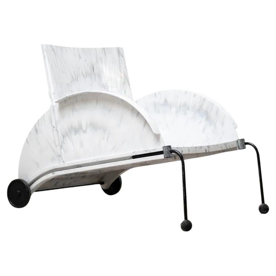 4841 Lounge Chair by Anna Castelli Ferrieri, France, 1980s For Sale