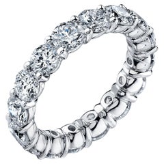 Bracelet éternel en diamant de 4,85 carats Platine 