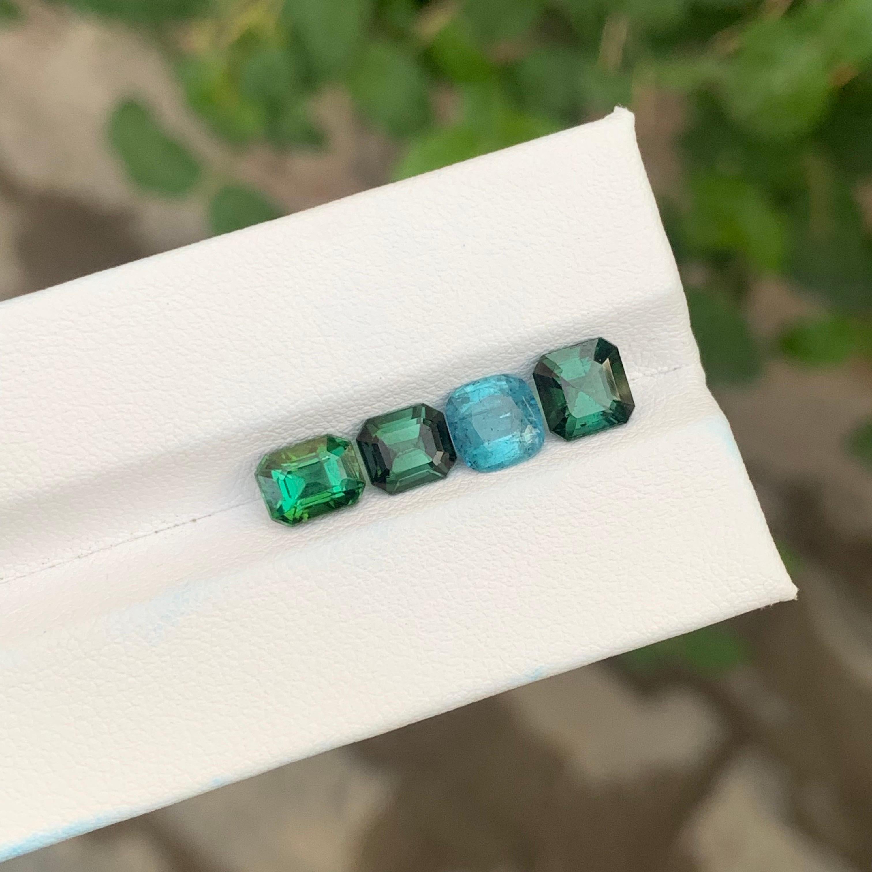 4.85 Karat natürlicher loser Turmalin für die Schmuckherstellung (Arts and Crafts) im Angebot