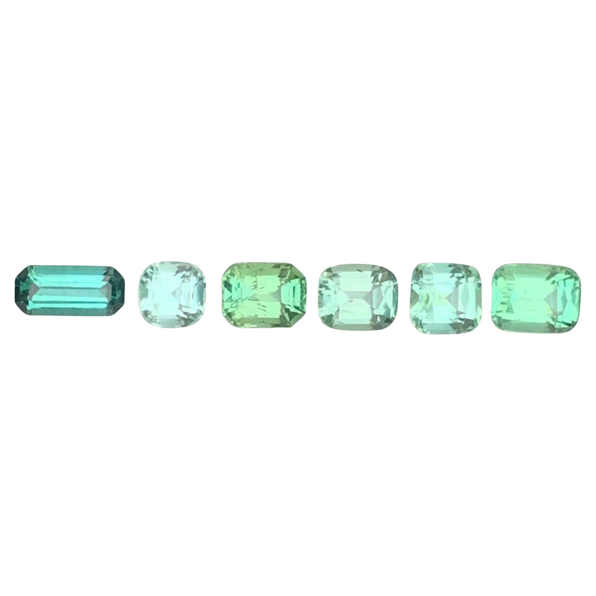Lote de turmalina natural suelta de 4.85 quilates para joyería